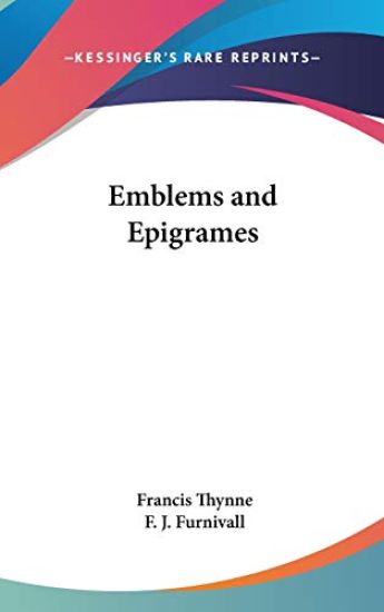 EMBLEMS AND EPIGRAMES