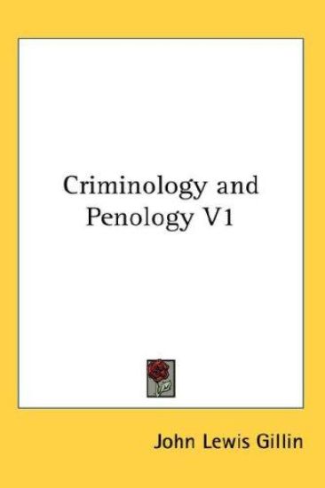 CRIMINOLOGY AND PENOLOGY V1