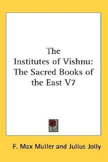 THE INSTITUTES OF VISHNU: THE SACRED BOO