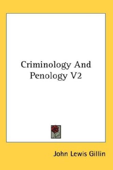 CRIMINOLOGY AND PENOLOGY V2
