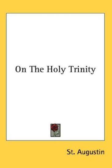 ON THE HOLY TRINITY