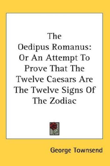 Oedipus Romanus – George Townsend, kirjan kansikuva