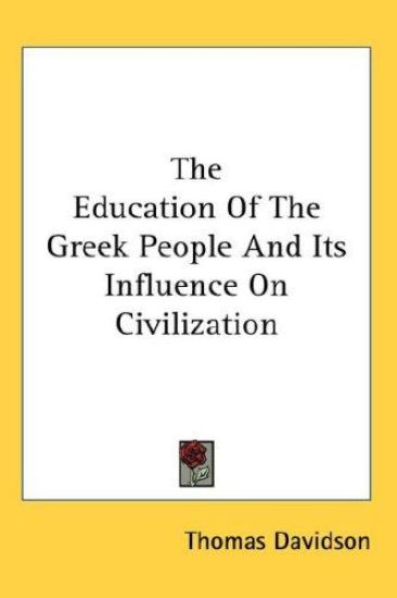 THE EDUCATION OF THE GREEK PEOPLE AND IT