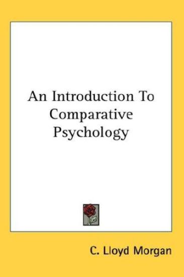 AN INTRODUCTION TO COMPARATIVE PSYCHOLOG