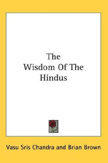 THE WISDOM OF THE HINDUS