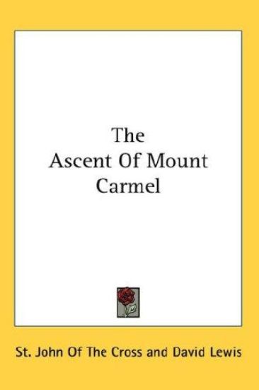 THE ASCENT OF MOUNT CARMEL