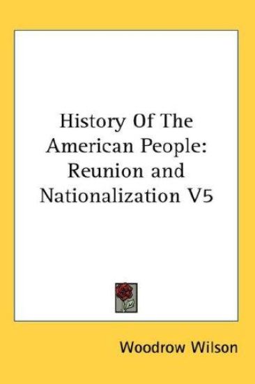 HISTORY OF THE AMERICAN PEOPLE: REUNION