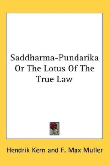 SADDHARMA-PUNDARIKA OR THE LOTUS OF THE