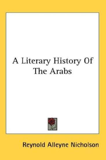 A LITERARY HISTORY OF THE ARABS