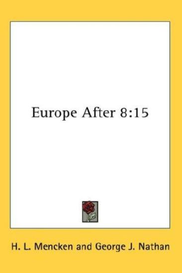 EUROPE AFTER 8:15