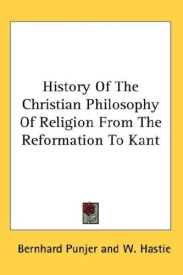 HISTORY OF THE CHRISTIAN PHILOSOPHY OF R