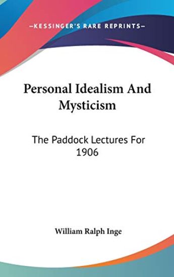 Personal Idealism and Mysticism