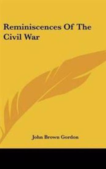 Reminiscences Of The Civil War