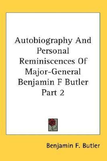 AUTOBIOGRAPHY AND PERSONAL REMINISCENCES