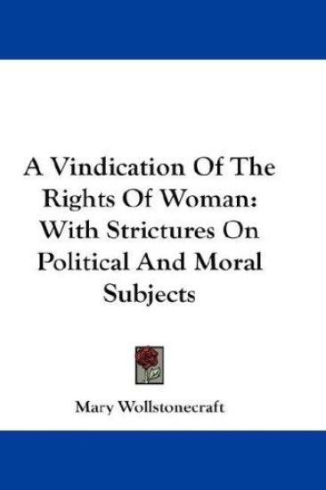 Vindication Of The Rights Of Woman – Mary Wollstonecraft, kirjan kansikuva