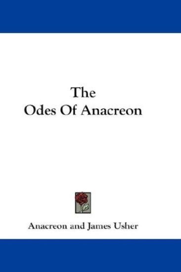 The Odes Of Anacreon
