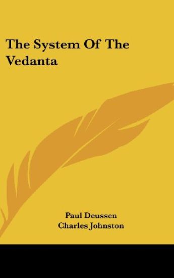 System Of The Vedanta