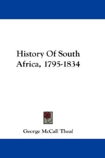 History of South Africa, 1795-1834