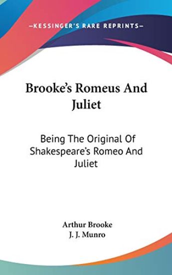 Brooke's Romeus and Juliet