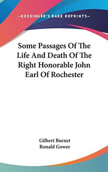 SOME PASSAGES OF THE LIFE AND DEATH OF T
