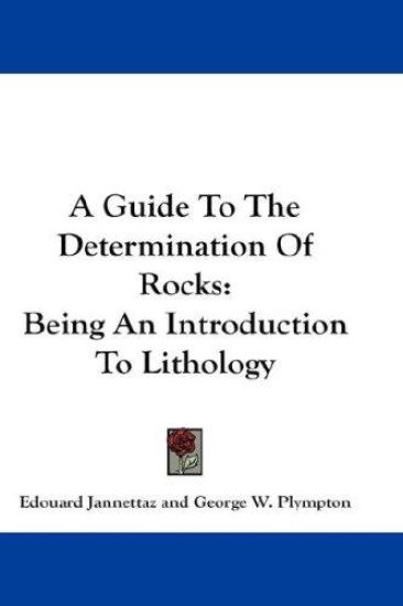 A Guide to the Determination of Rocks