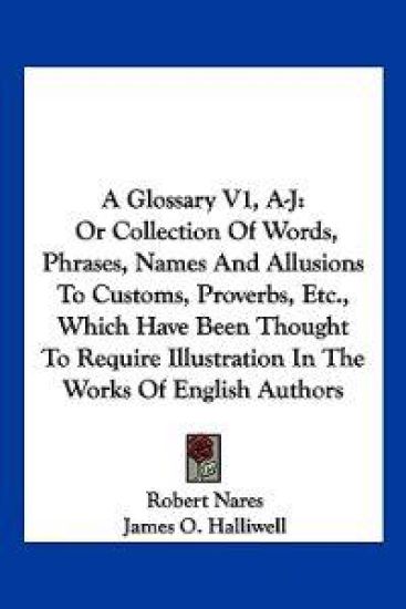 A Glossary, A-j