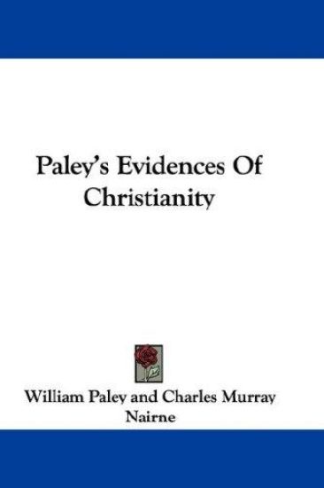 Paley's Evidences of Christianity
