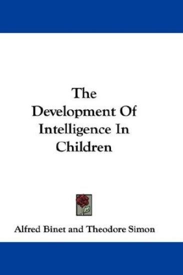 THE DEVELOPMENT OF INTELLIGENCE IN CHILD