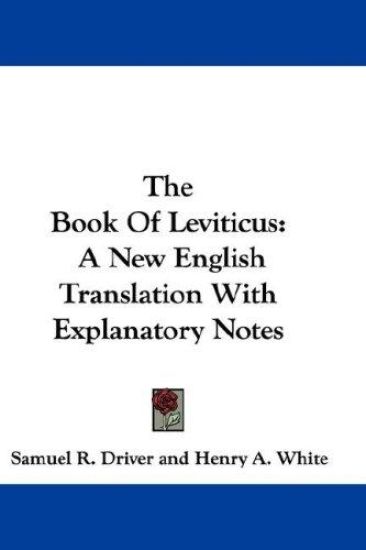 The Book of Leviticus