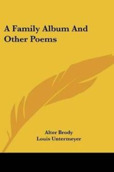 A Family Album And Other Poems