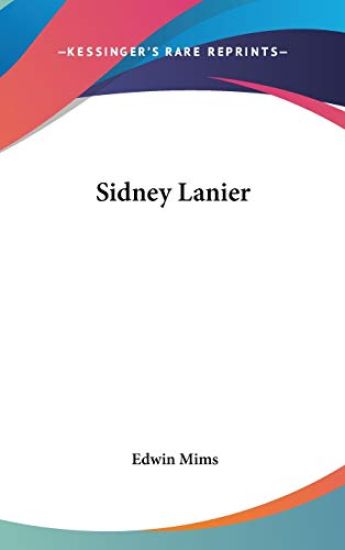 SIDNEY LANIER