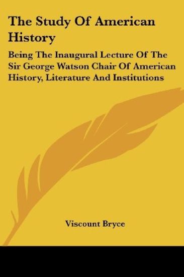 The Study Of American History
