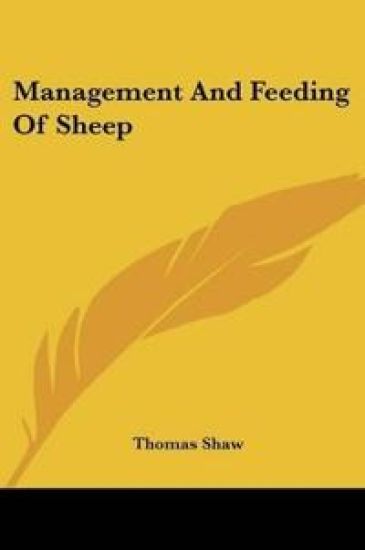 Management and Feeding of Sheep
