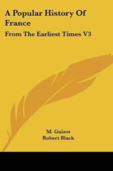 A Popular History Of France