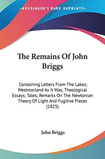 The Remains Of John Briggs