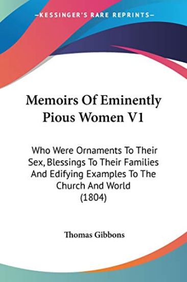 Memoirs of Eminently Pious Women