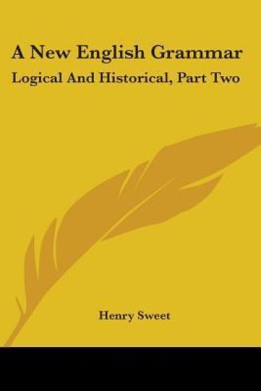A New English Grammar