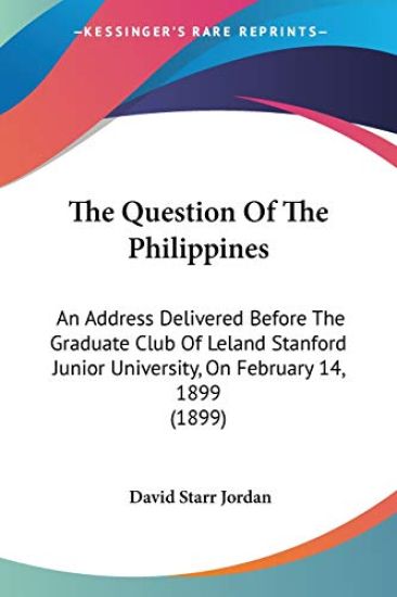 The Question Of The Philippines