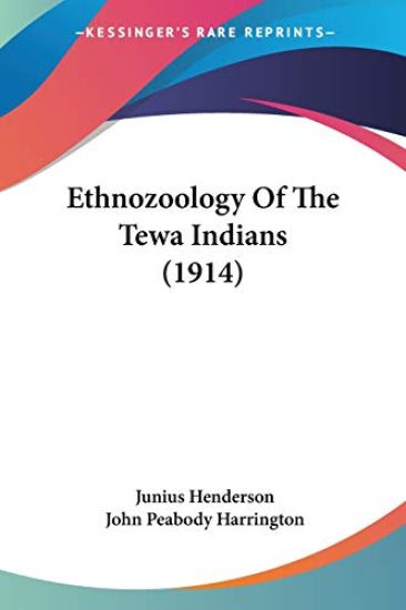 Ethnozoology Of The Tewa Indians