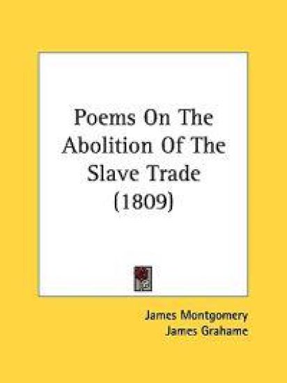 Poems On The Abolition Of The Slave Trade