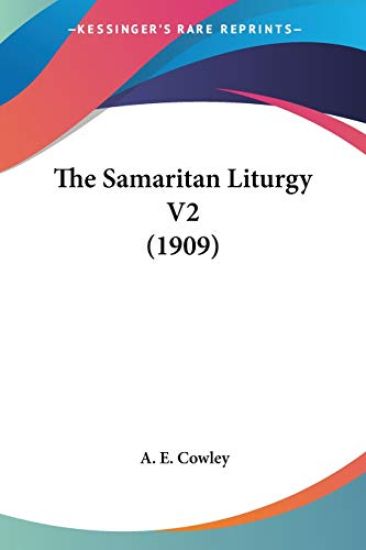 The Samaritan Liturgy