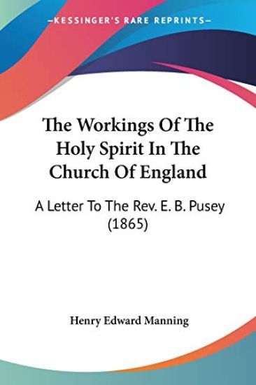The Workings Of The Holy Spirit In The Church Of England