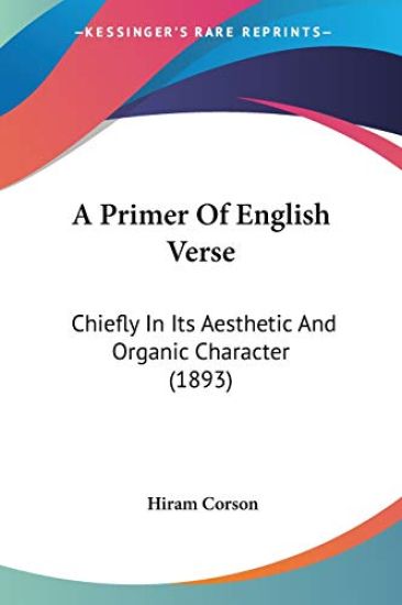 A Primer Of English Verse