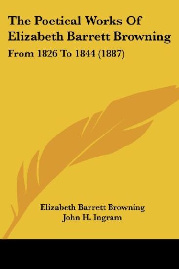 The Poetical Works Of Elizabeth Barrett Browning