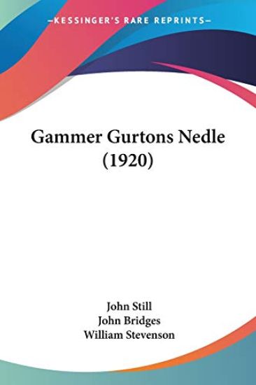 Gammer Gurtons Nedle