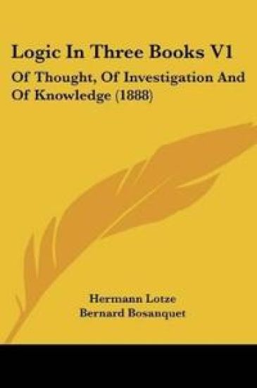 Logic In Three Books