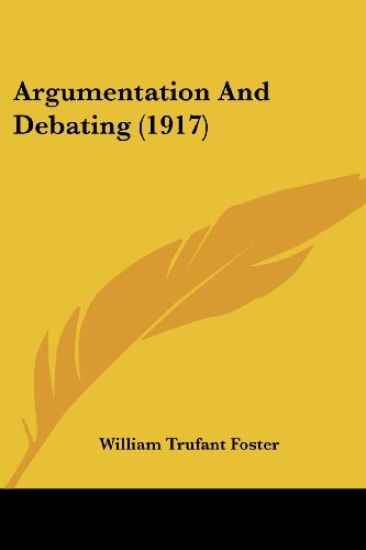 Argumentation And Debating