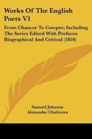 Works Of The English Poets