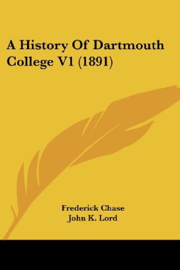 A History Of Dartmouth College