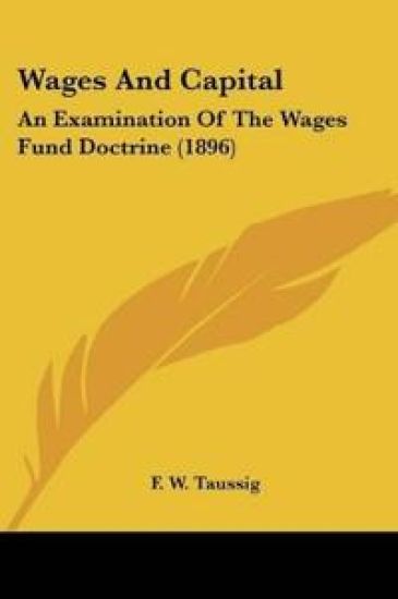 Wages And Capital